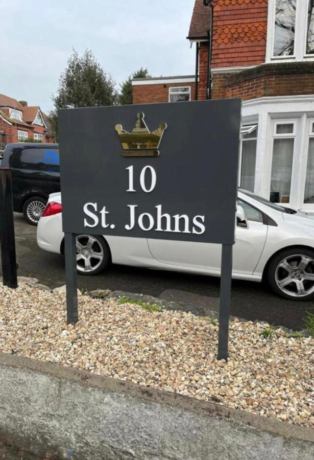 Apartament Flat 8, 10 St Johns Bournemouth Zewnętrze zdjęcie